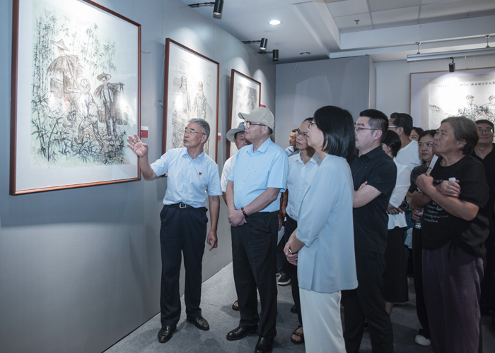 《四明豐碑》畫(huà)展開(kāi)展